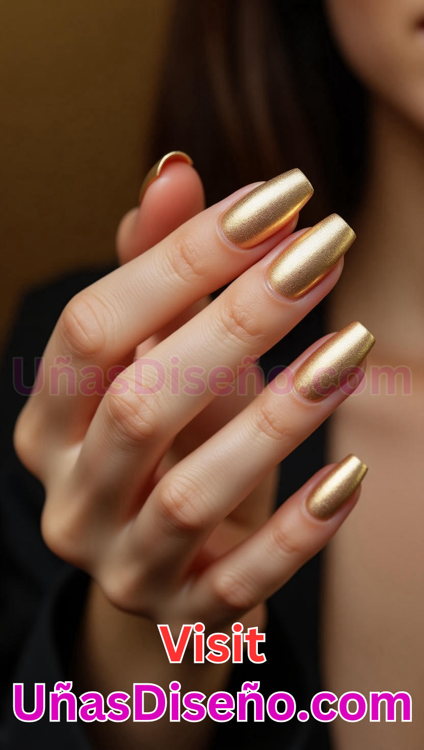 15. Unas Ombre Doradas 4