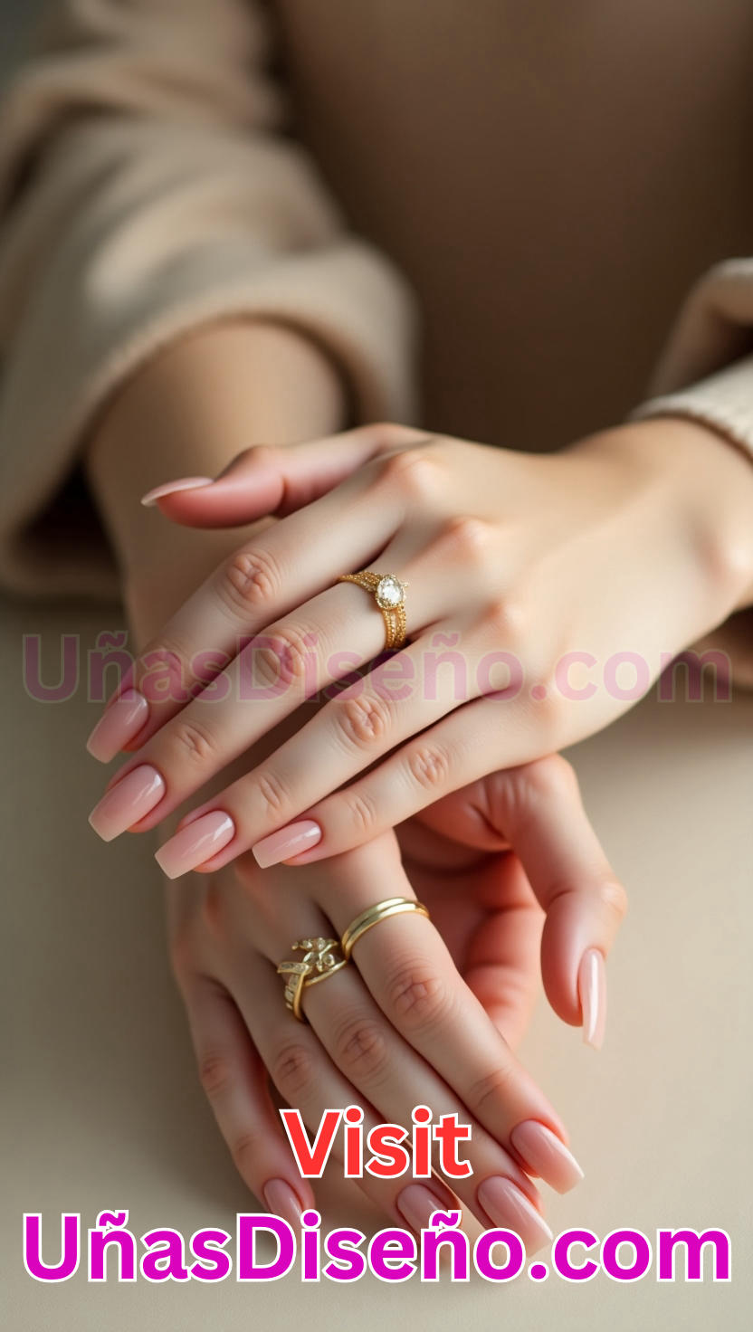 5. Unas Ombre Nude 1