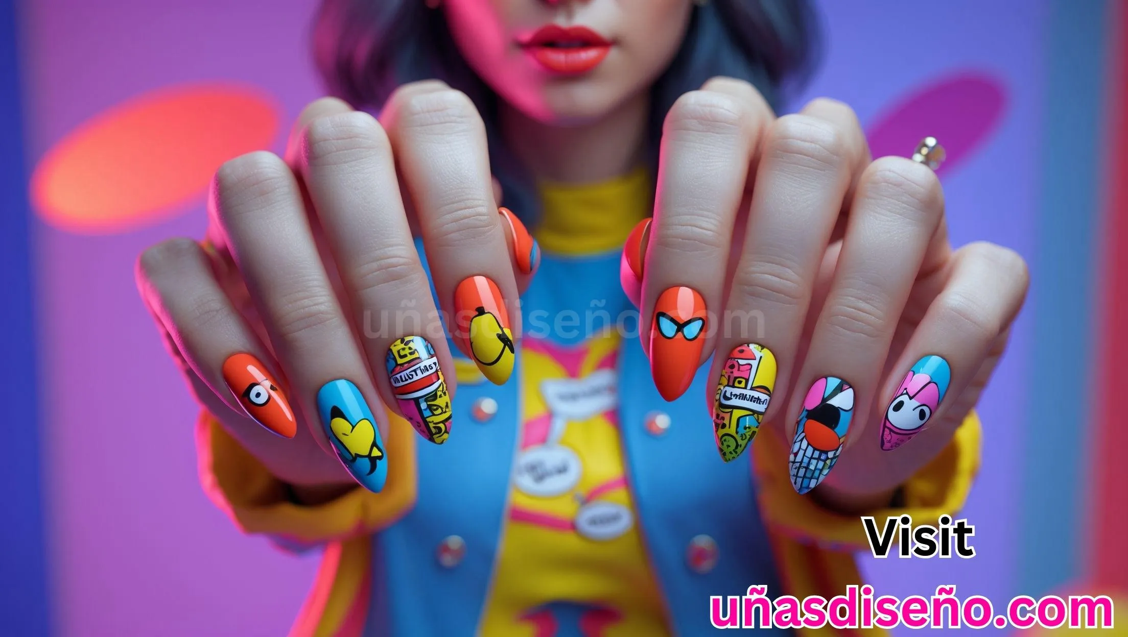 52 Unas de dibujos animados 2