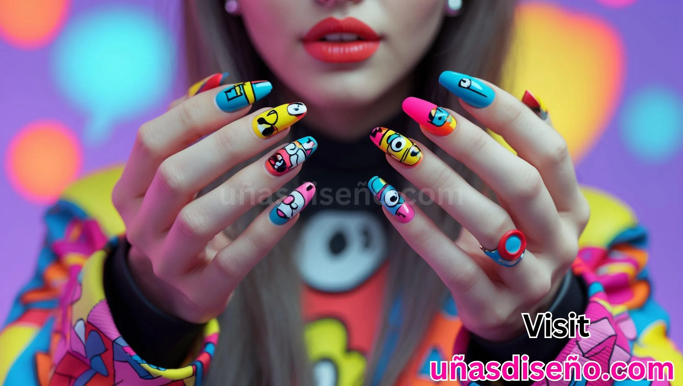 52 Unas de dibujos animados 3