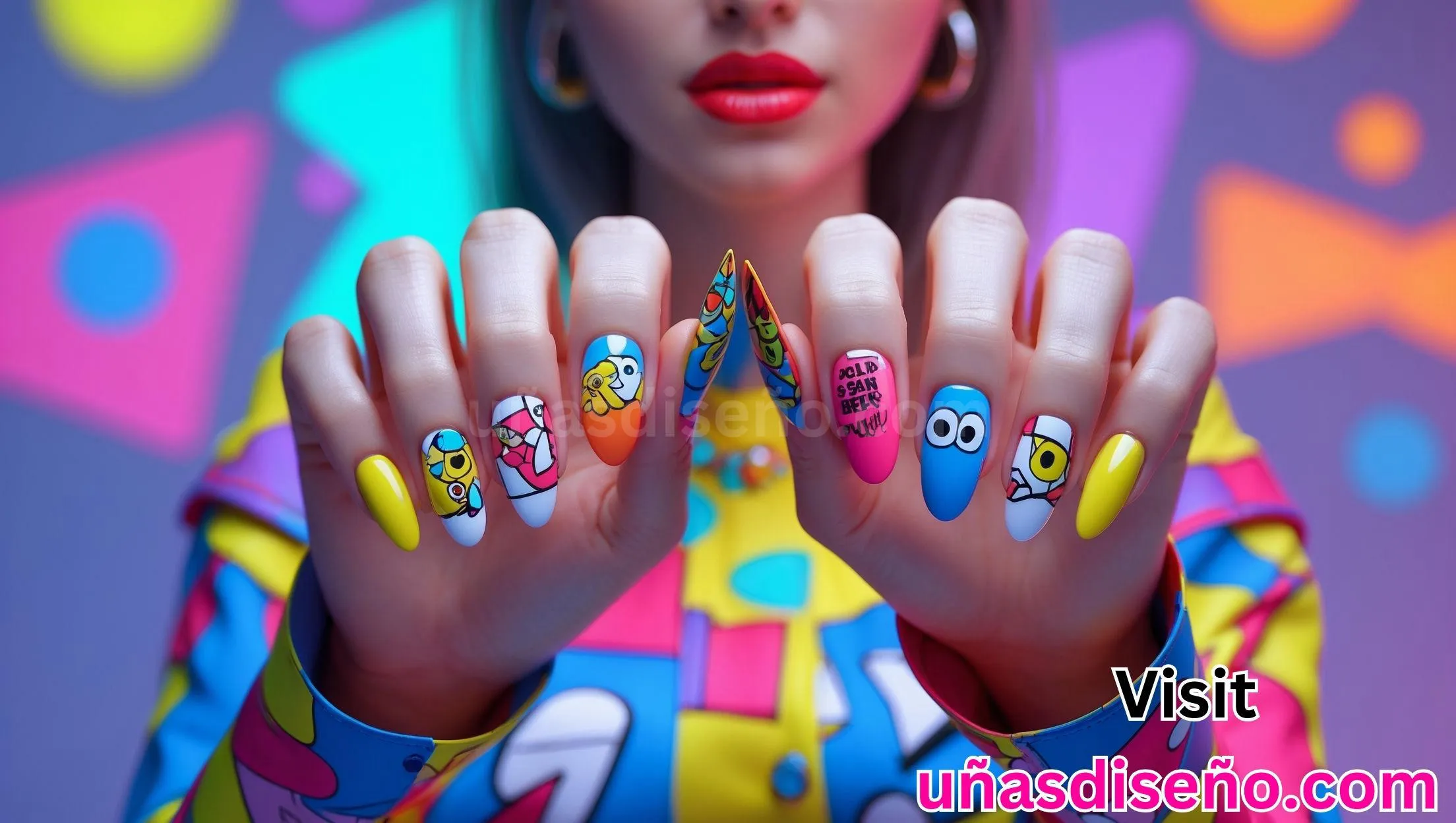 52 Unas de dibujos animados 4