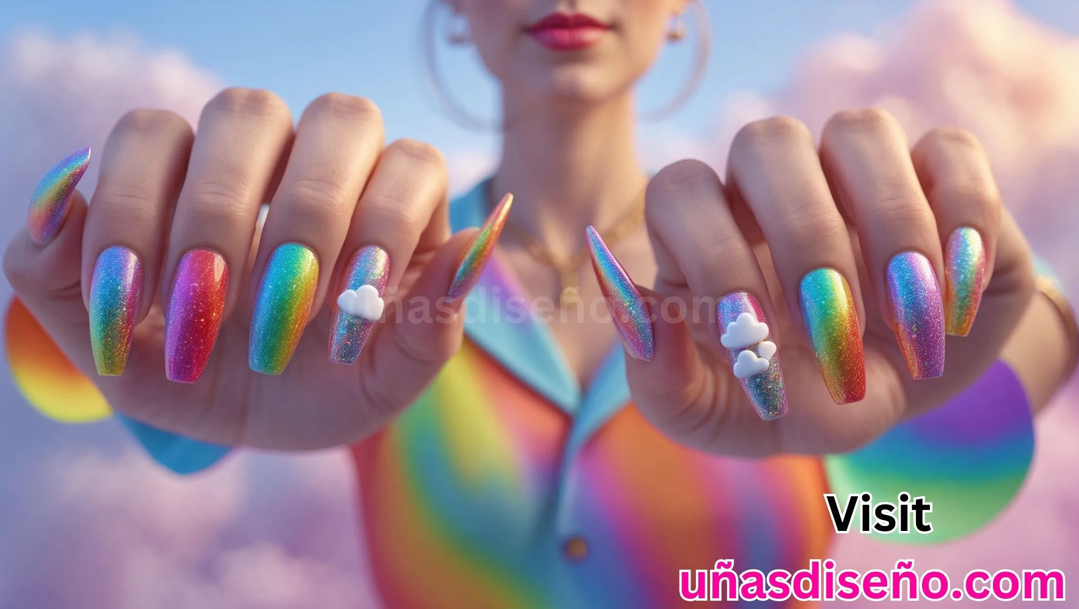 54 Unas de arcoiris 1