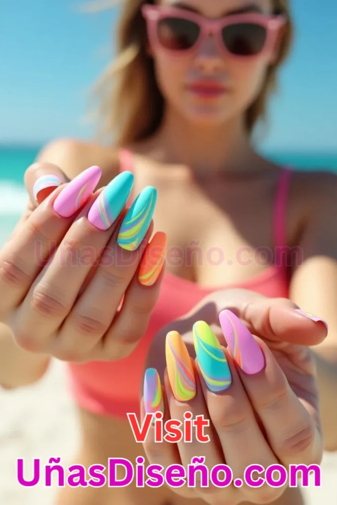 1. Diseño de uñas de verano con olas pastel y toques neón (1).jpeg