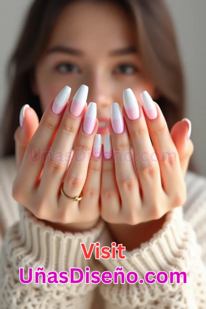 1. Efecto Ombré Pastel - 25 innovadores diseños de uñas semipermanentes para un look elegante y duradero (2).jpeg