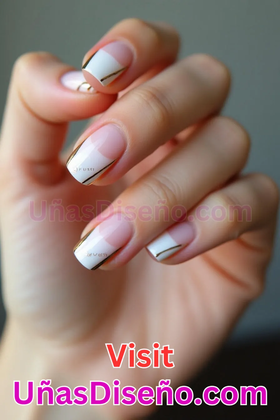 10. Contorno Francés - Los 20 mejores diseños de uñas con purpurina para lucir un look deslumbrante (1).jpeg