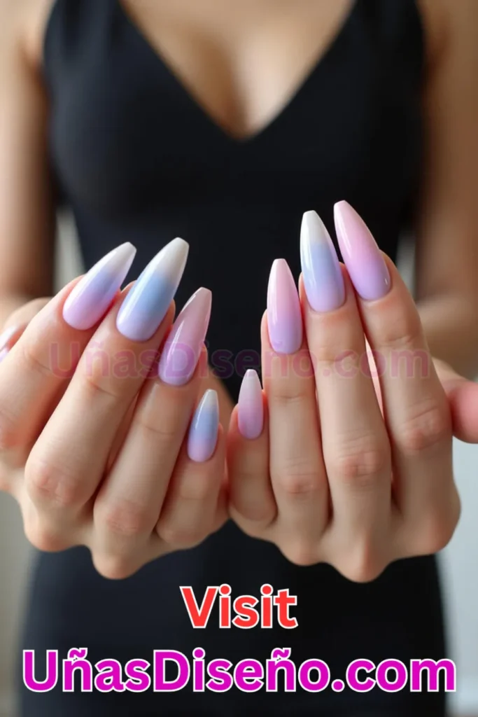 10. Degraded Ombre - 25 propuestas vanguardistas de diseños de uñas semipermanentes para un look único (3).jpeg