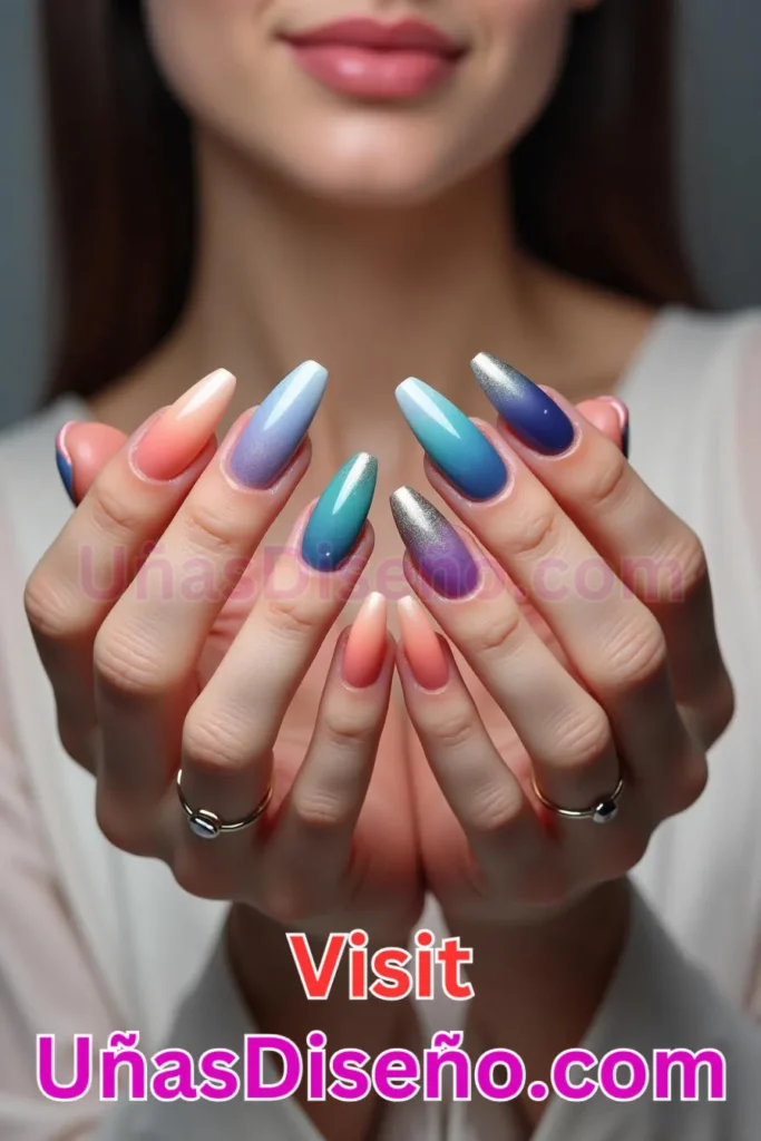 10. Degraded Ombre - 25 propuestas vanguardistas de diseños de uñas semipermanentes para un look único (5).jpeg