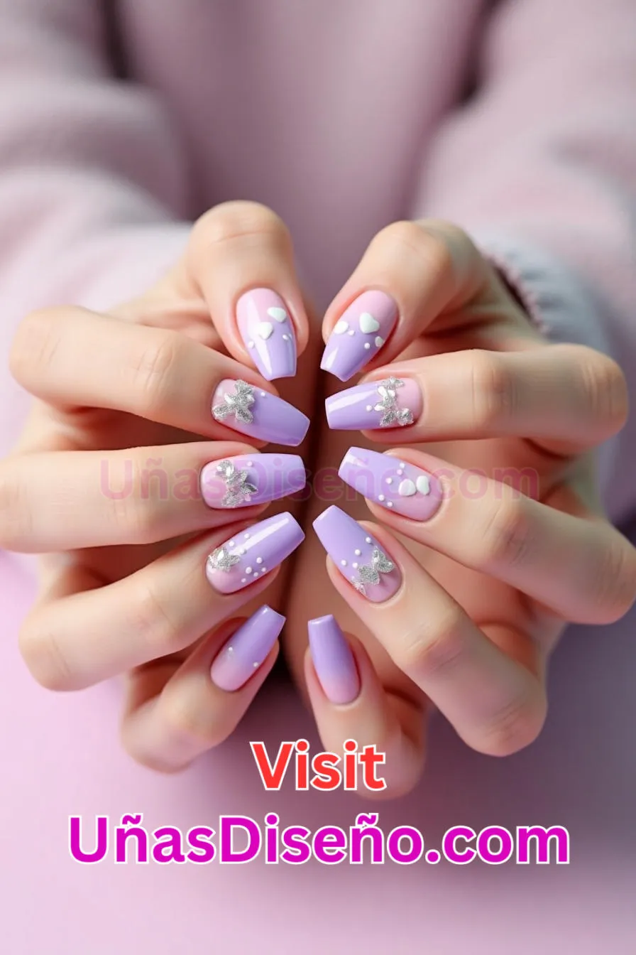 10. Lindo diseño de uñas de acrílico púrpura para uñas cortas 6.jpeg