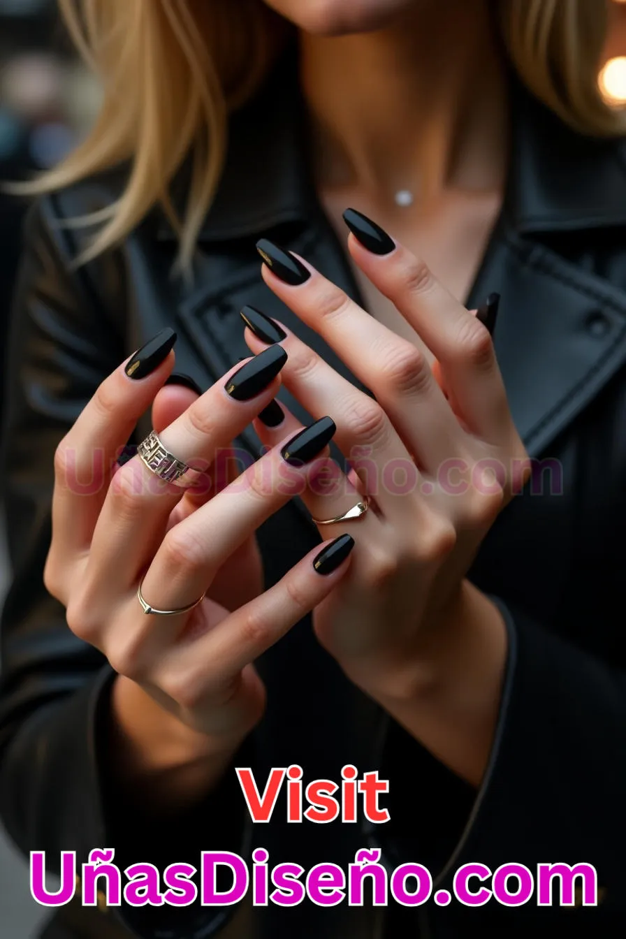 10. Manicura Francesa Inversa con Corte Negro (6)