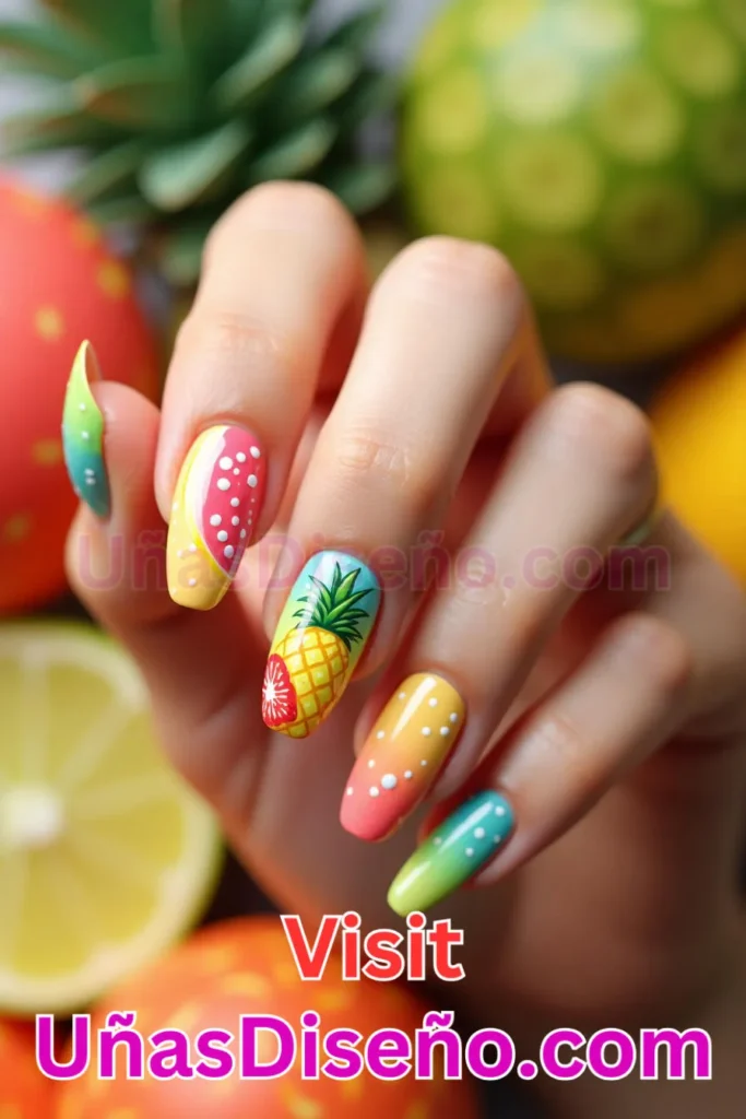 10. Tropical Fruit Fiesta - Juicy and Colorful for an Energetic Look (1).jpeg