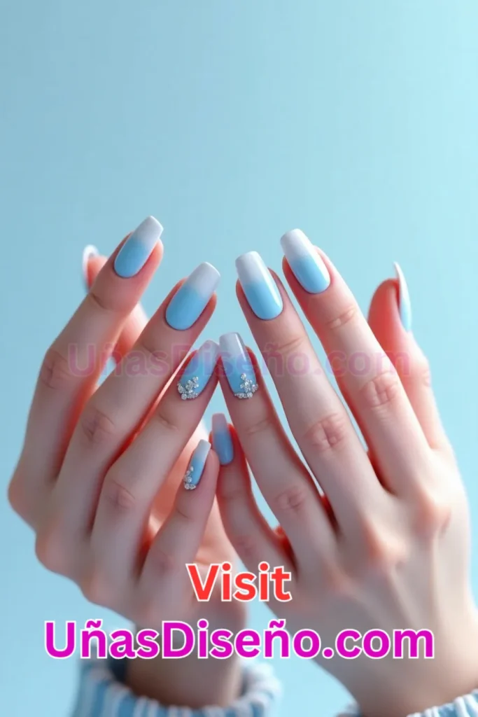 10. Uñas de gel azul hielo - Dale Glamour a tus Uñas La Guía Definitiva para 25 Esmaltes de Gel con Gelly y Gelish (3).jpeg