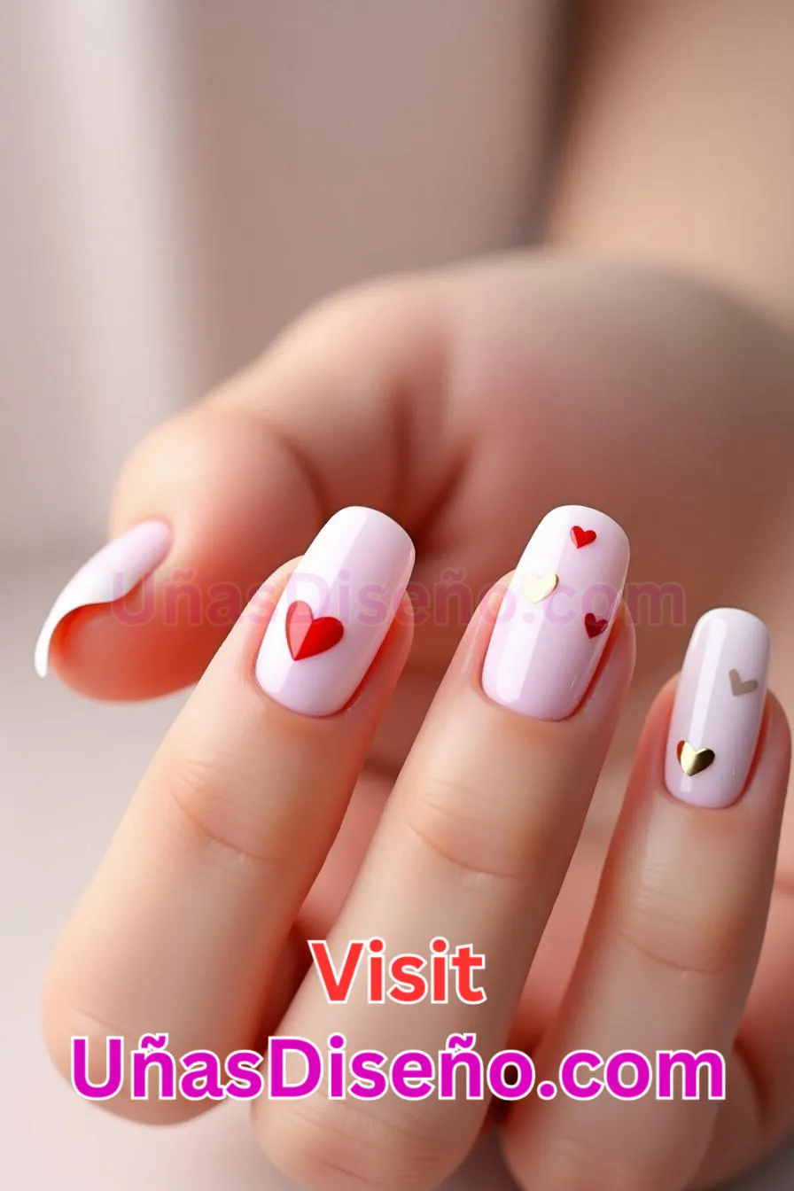 11. Corazones de punta francesa - 12 modernos diseños de uñas transparentes con motivos y detalles únicos 8.jpeg