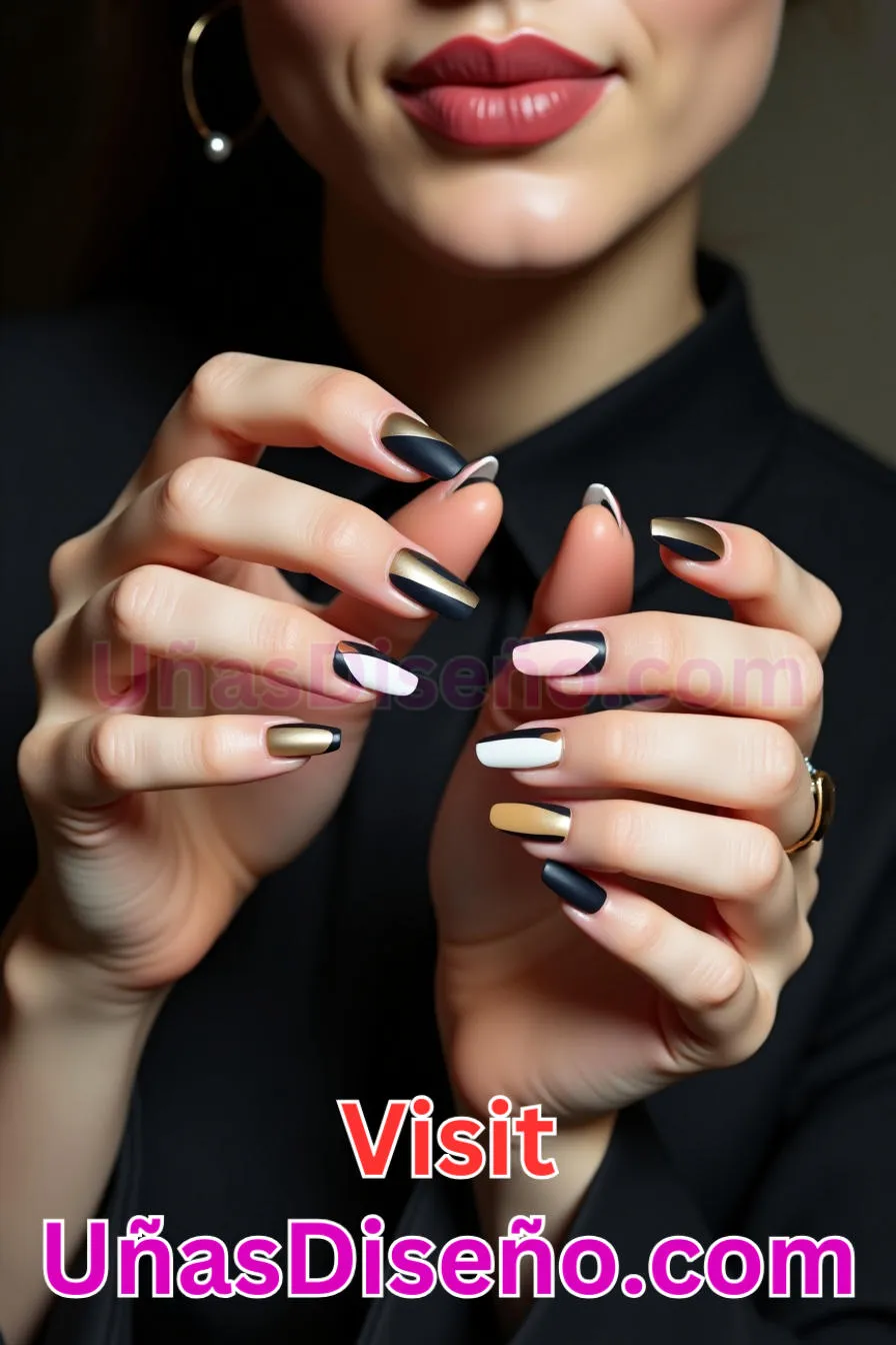 11. Manicura Francesa Inversa Alternada (10)