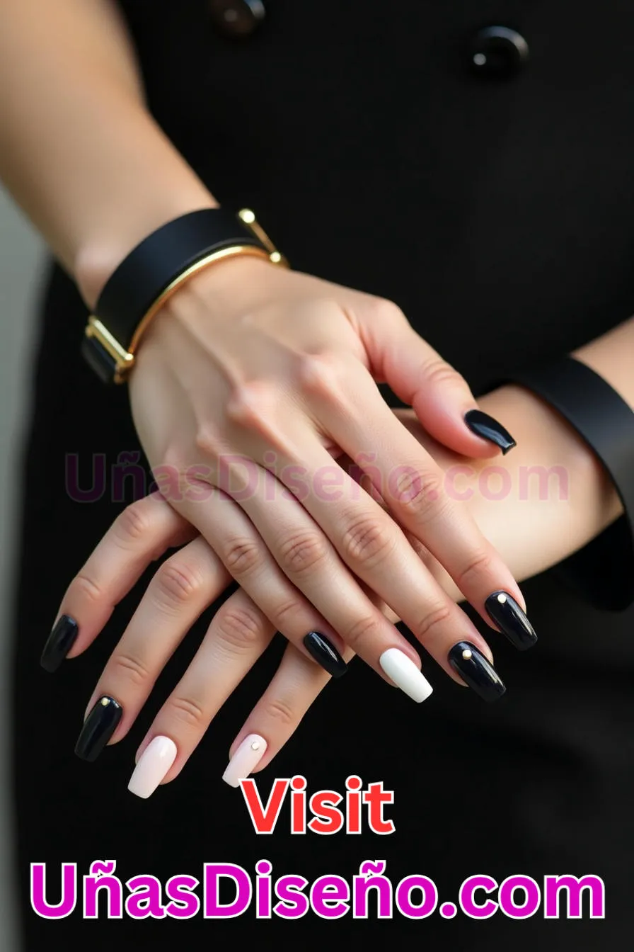 11. Manicura Francesa Inversa Alternada (6)