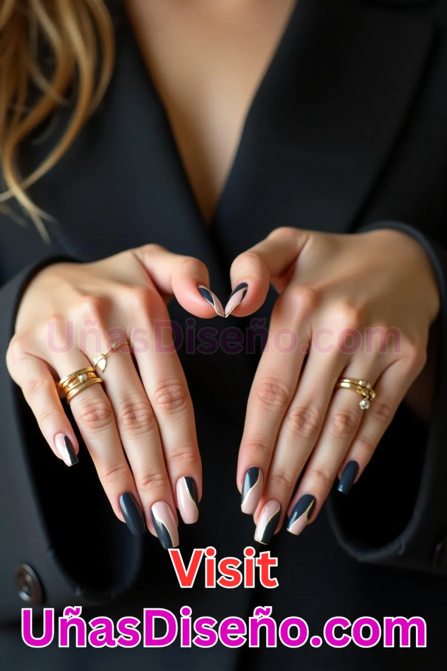 11. Manicura Francesa Inversa Alternada (7)