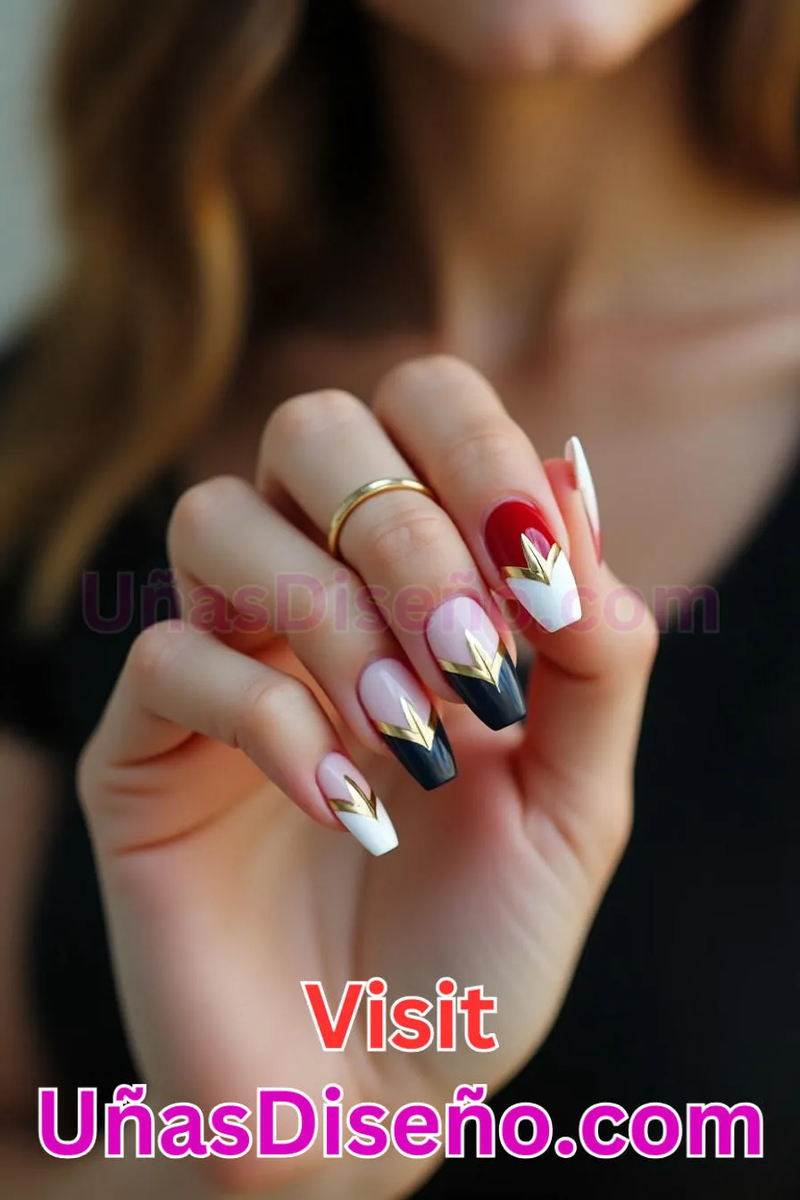 11. Manicura Francesa Inversa Alternada (9)