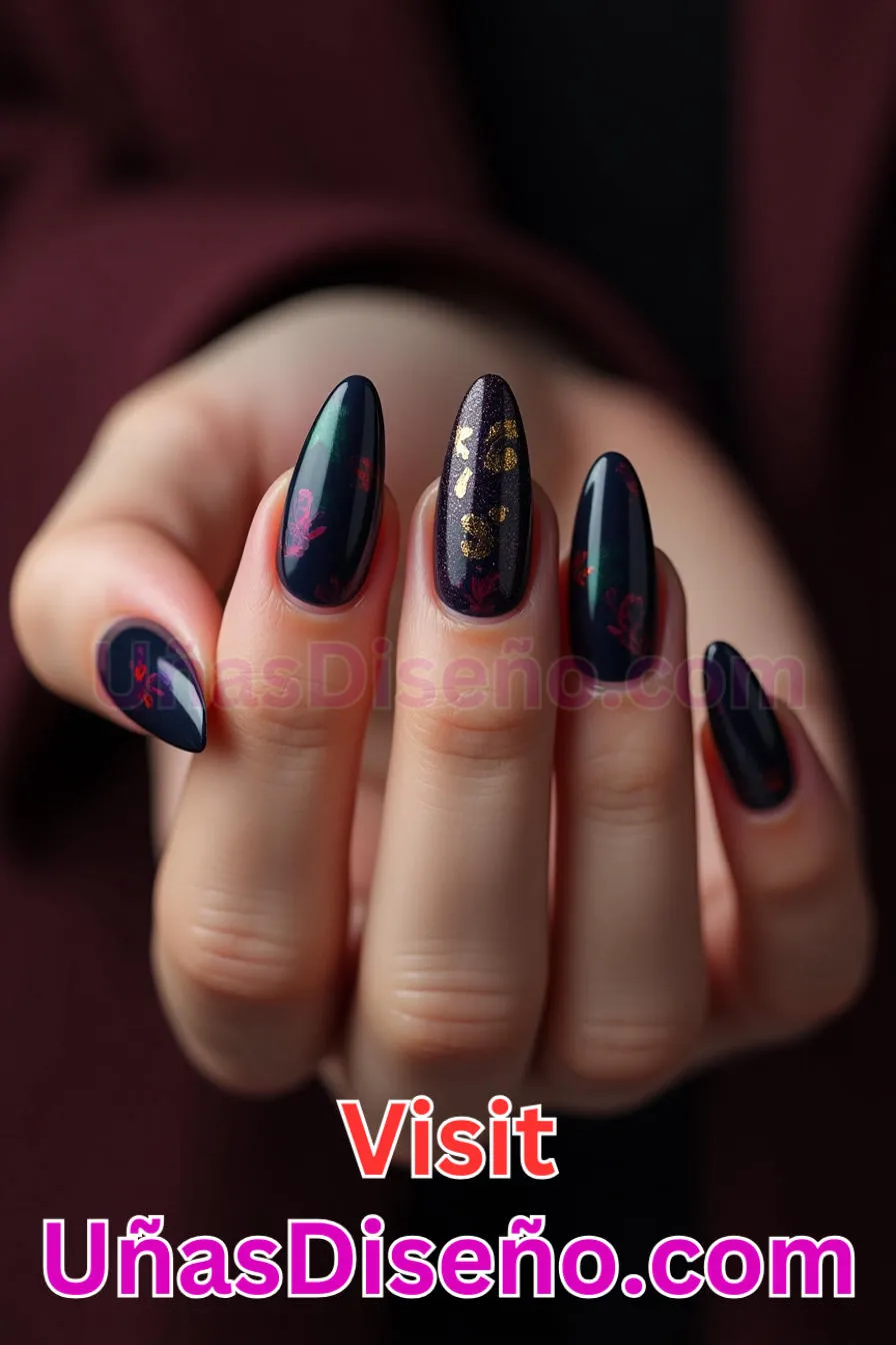 11. Midnight Velvet Luxe - Tendencias 30 Estilos de Uñas Almendra que Marcan la Diferencia (4).jpeg