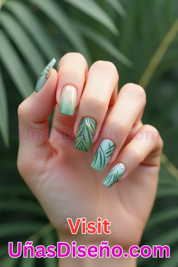 12. Palm Leaf Glam - Elegant and Natural for a Relaxed Look (4).jpeg