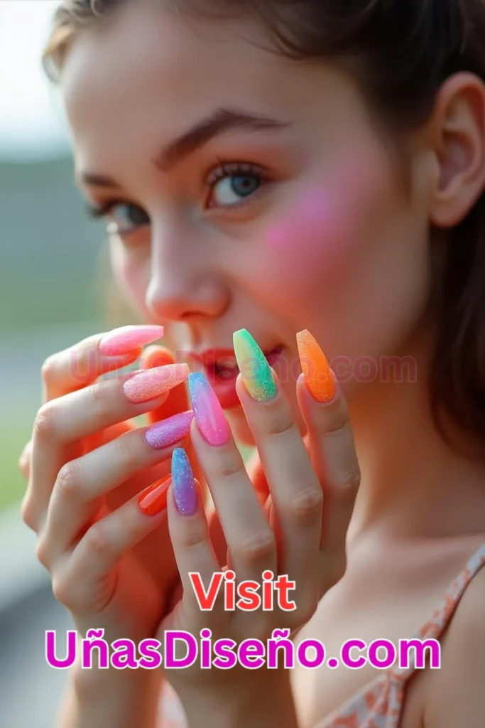 12. Uñas con brillo gelatinoso - 25 diseños de uñas semipermanentes únicos para un estilo duradero y sofisticado (5).jpeg