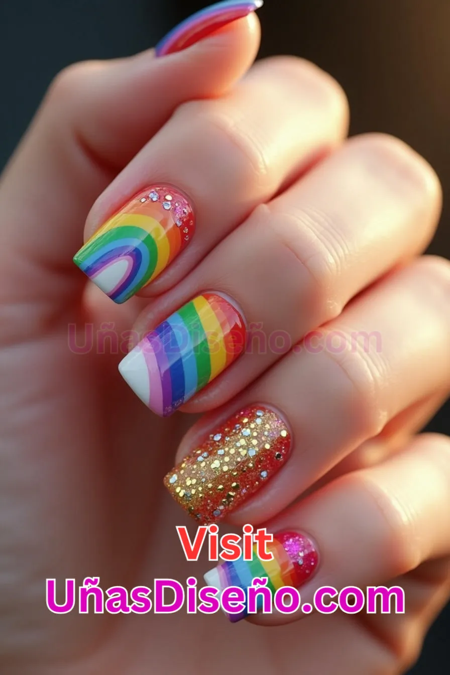 13 Diseños de uñas acrílicas Pride mejores diseños de uñas acrílicas para una manicura elegante y duradera 1.jpeg
