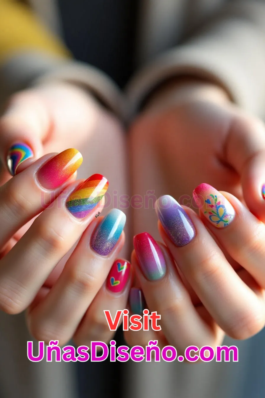 13 Diseños de uñas acrílicas Pride mejores diseños de uñas acrílicas para una manicura elegante y duradera 2.jpeg
