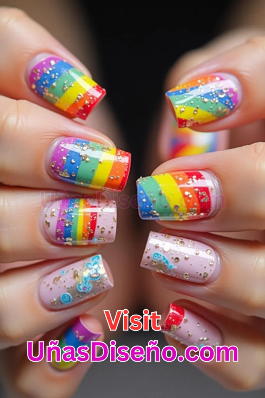 13 Diseños de uñas acrílicas Pride mejores diseños de uñas acrílicas para una manicura elegante y duradera 4.jpeg