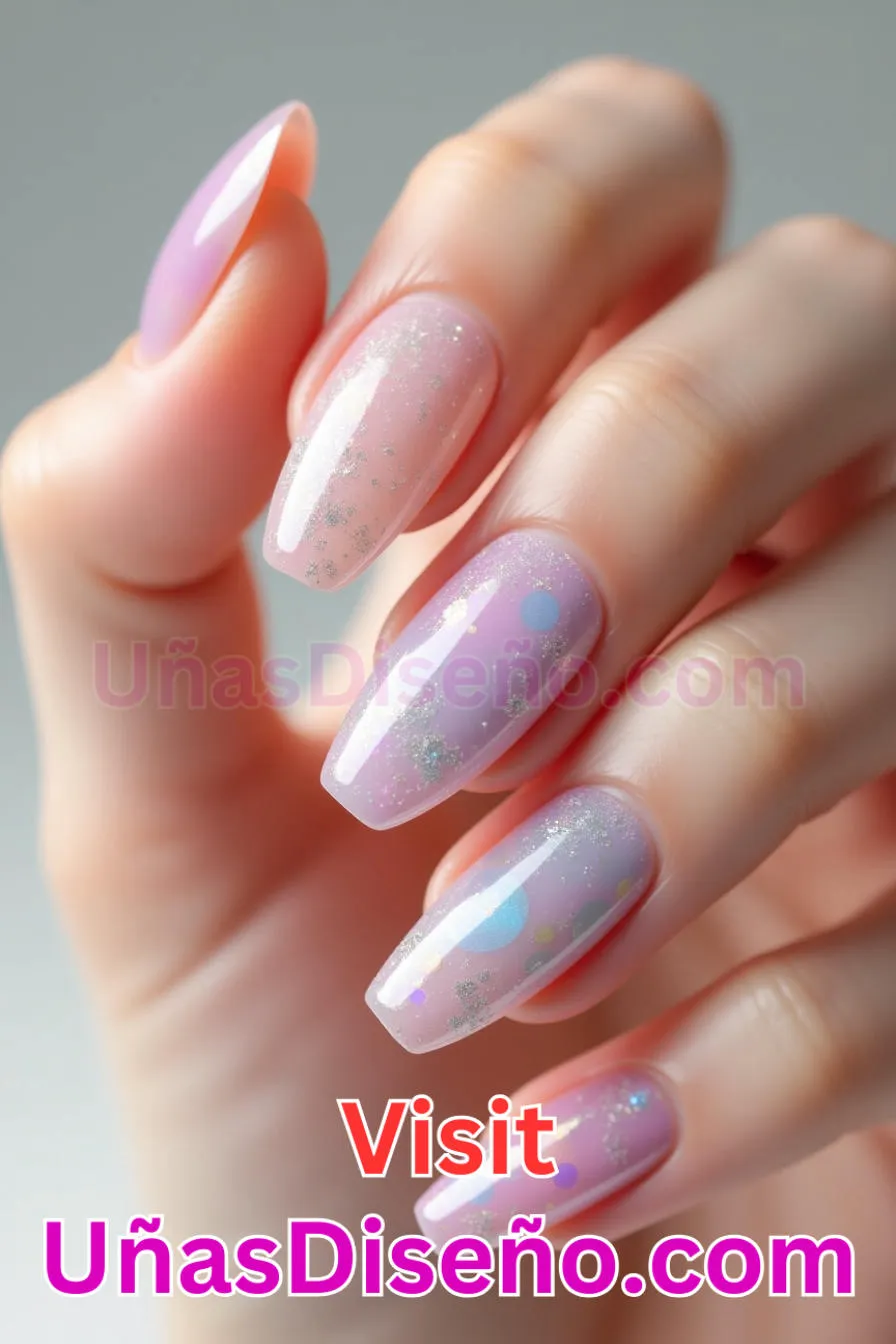 13. Acabado de azúcar glaseado - Cómo Elegir el Diseño Perfecto para Uñas Almendra 21 Ideas Exclusivas para Brillar (4).jpeg