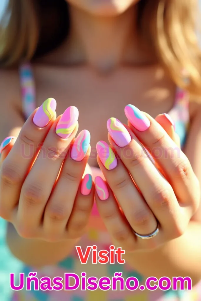 13. Diseño de uñas de verano con líneas onduladas multicolor (1).jpeg