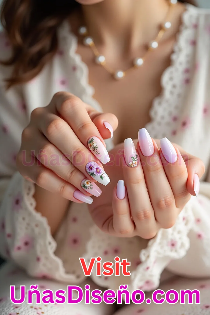 13. Manicura Francesa Inversa Floral (3)