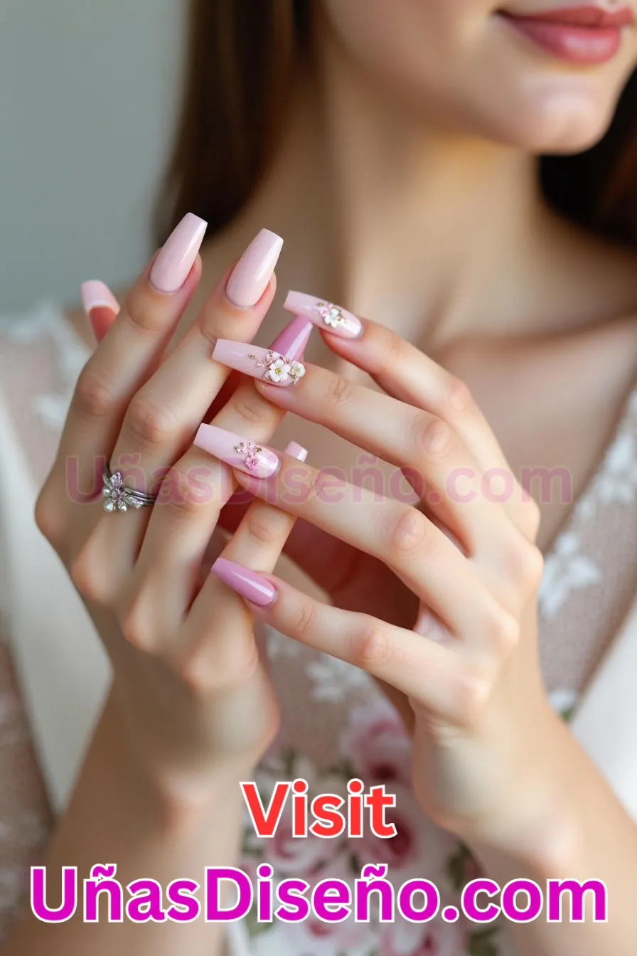 13. Manicura Francesa Inversa Floral (8)