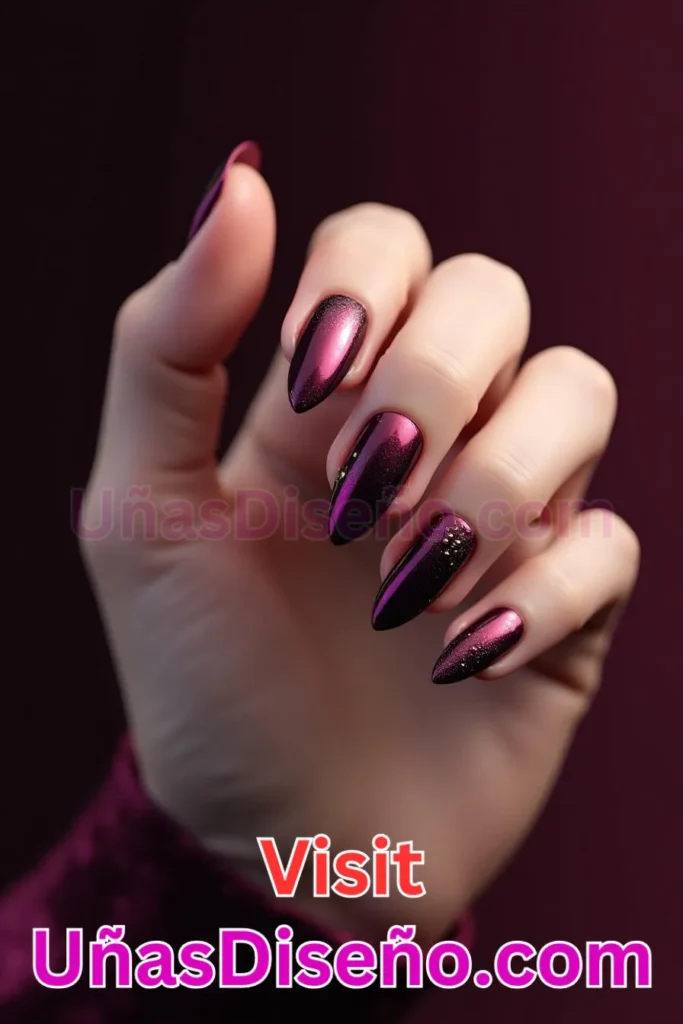 14. Lujo Ciruela Profundo - 25 fascinantes ideas de esmaltes de uñas de gel para un look de salón perfecto (2).jpeg