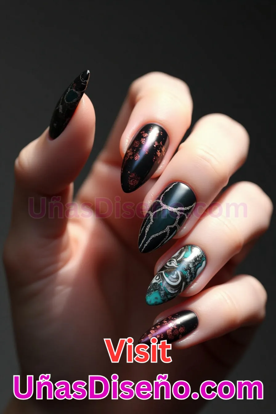 14. Mármol Mystique - Tendencias 30 Estilos de Uñas Almendra que Marcan la Diferencia (4).jpeg