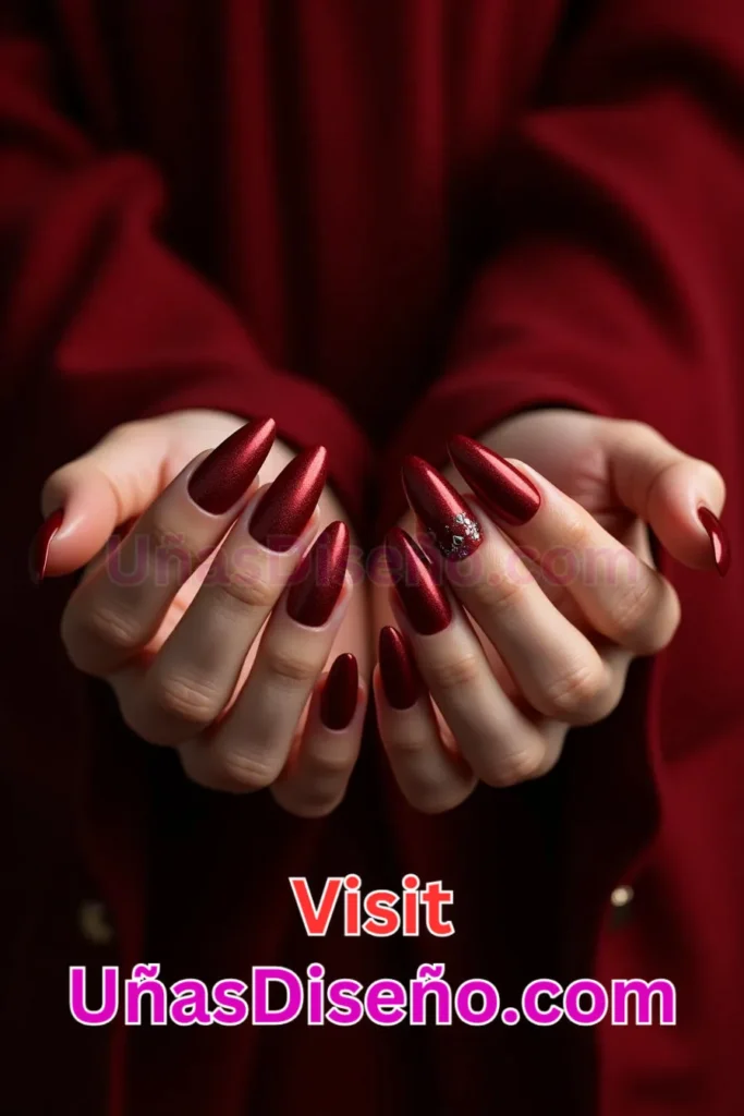 14. Rojo Profundo Luxe - 25 diseños de uñas semipermanentes únicos para un estilo duradero y sofisticado (1).jpeg