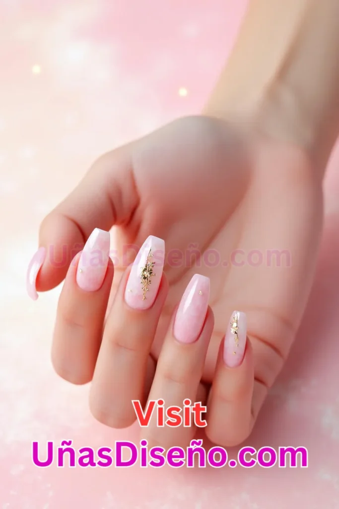 14. Uñas de gel inspiradas en el cuarzo rosa - Dale Glamour a tus Uñas La Guía Definitiva para 25 Esmaltes de Gel con Gelly y Gelish (1).jpeg