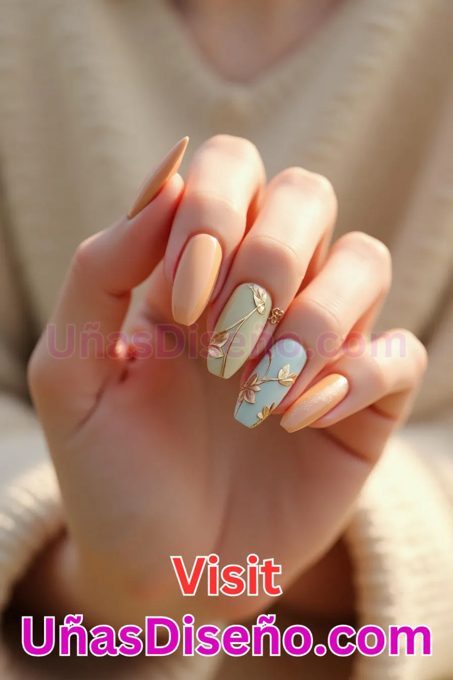 15. Eco-Chic Natural Glow - Tendencias 30 Estilos de Uñas Almendra que Marcan la Diferencia (2).jpeg