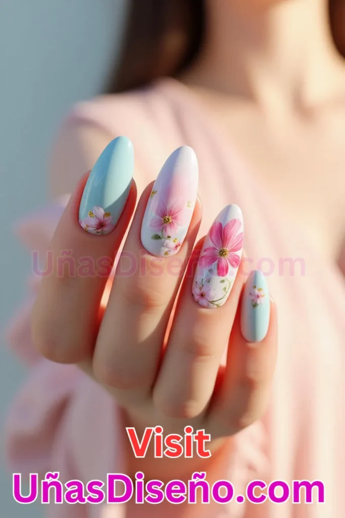 15. Floral pastel suave - Mejora tu manicura 25 esmaltes de gel y gelatina elegantes y duraderos (1).jpeg