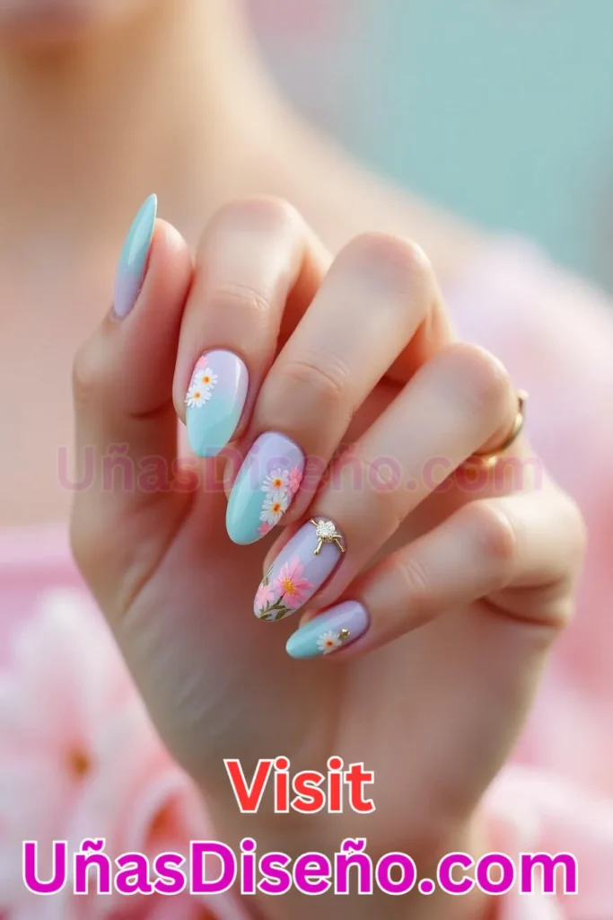 15. Floral pastel suave - Mejora tu manicura 25 esmaltes de gel y gelatina elegantes y duraderos (3).jpeg