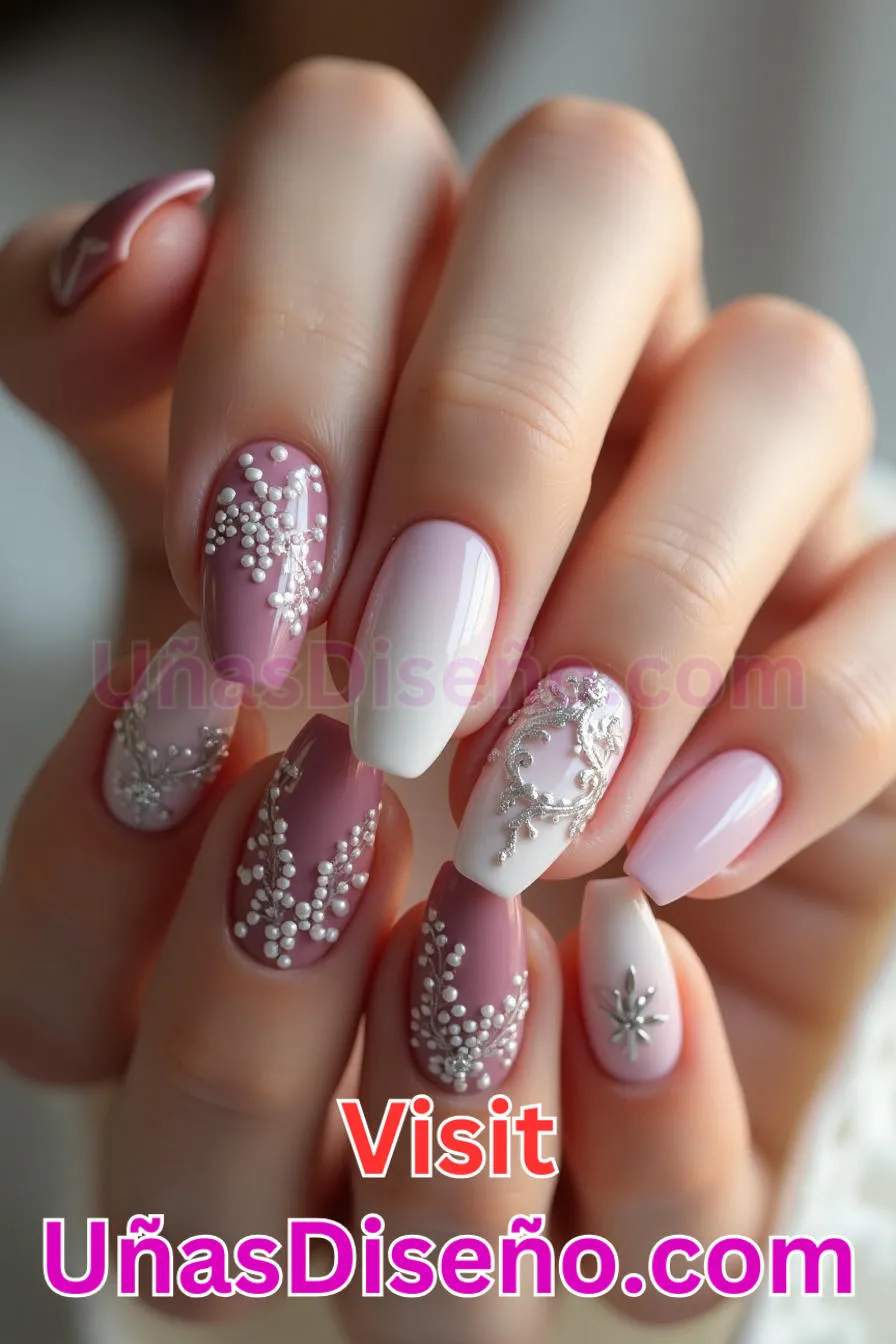 15. Vintage Lace Almendra - Reinventa tu Manicura 25 Diseños de Uñas Almendra Impresionantes para (4).jpeg