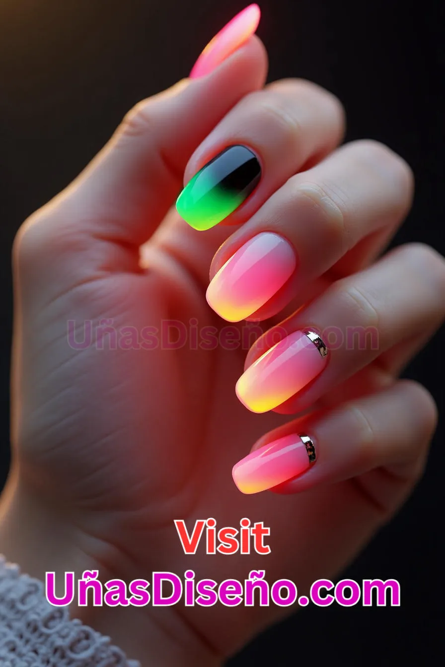 16 Diseños de uñas con puntas de neón mejores diseños de uñas acrílicas para una manicura elegante y duradera 2.jpeg