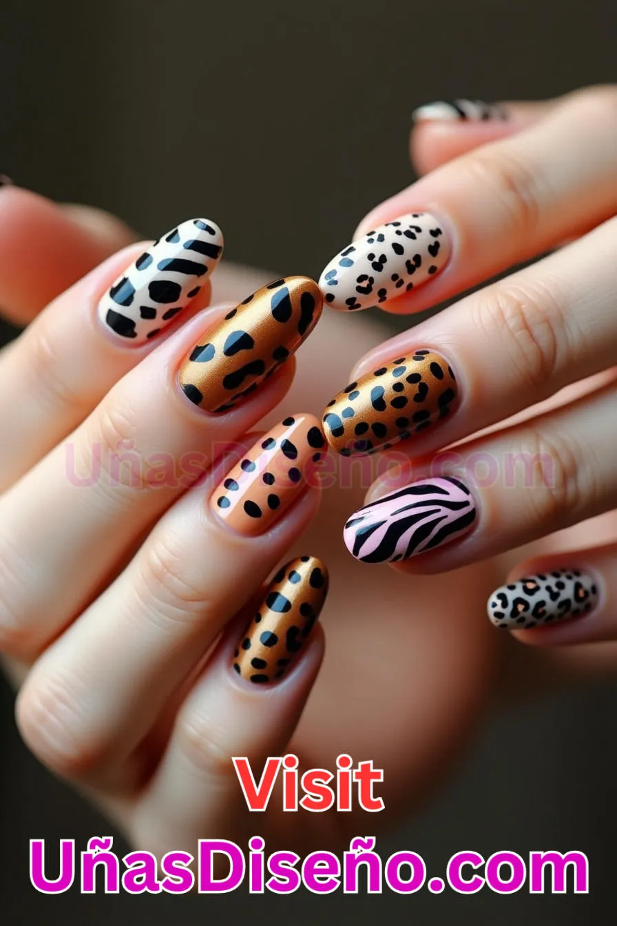 16. Animal Print Almendra - Reinventa tu Manicura 25 Diseños de Uñas Almendra Impresionantes para (4).jpeg