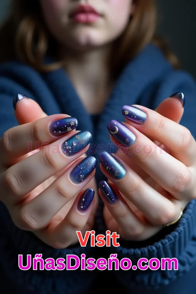 16. Brillo celestial - 25 diseños de uñas semipermanentes únicos para un estilo duradero y sofisticado (5).jpeg