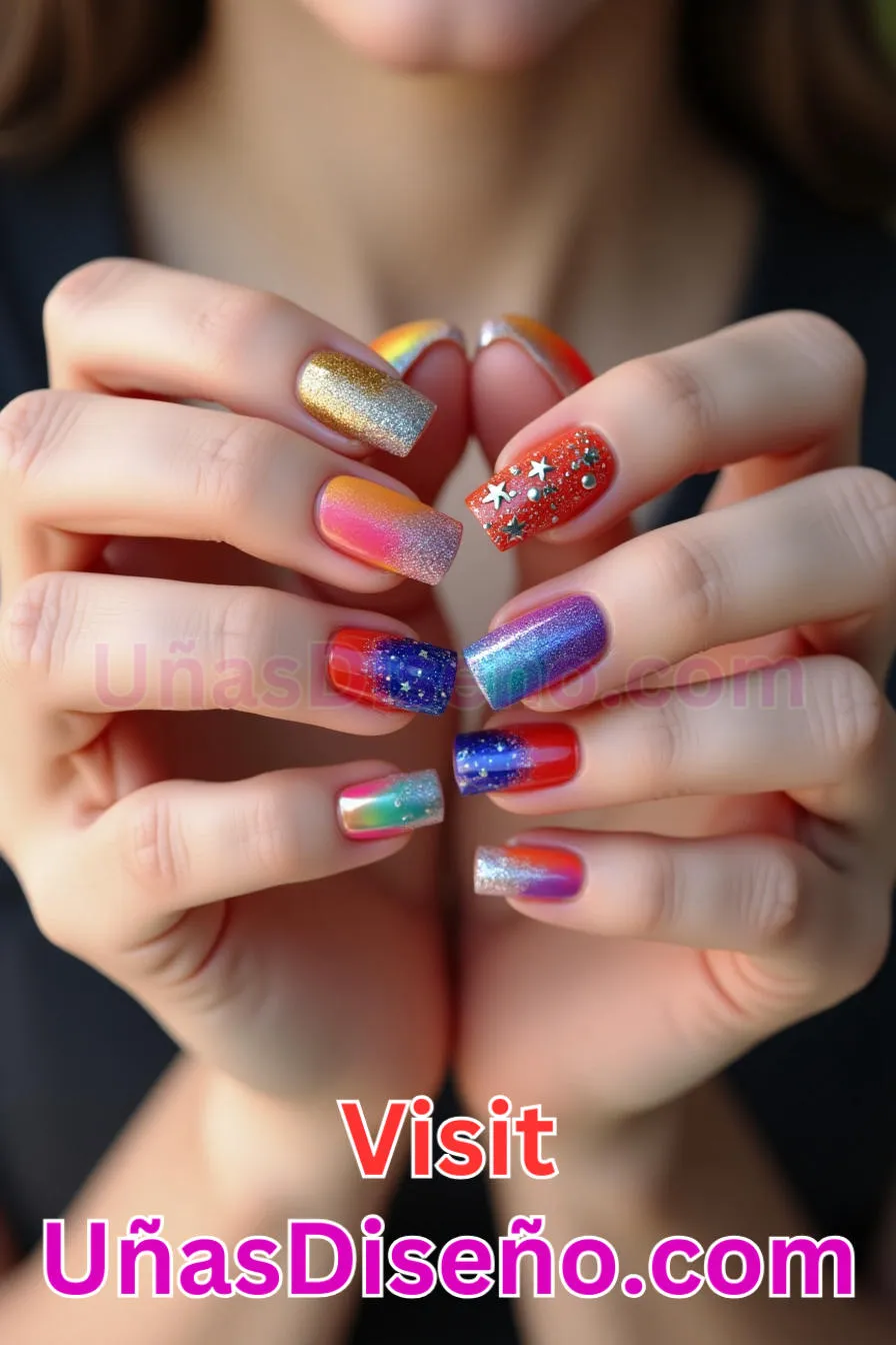 16. Consejos para fiestas - Los 20 mejores diseños de uñas con purpurina para lucir un look deslumbrante (12).jpeg