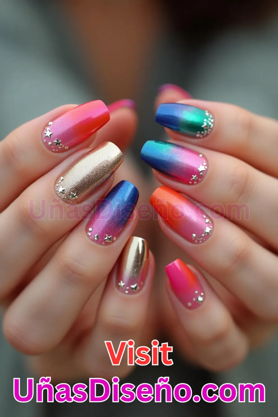 16. Consejos para fiestas - Los 20 mejores diseños de uñas con purpurina para lucir un look deslumbrante (8).jpeg