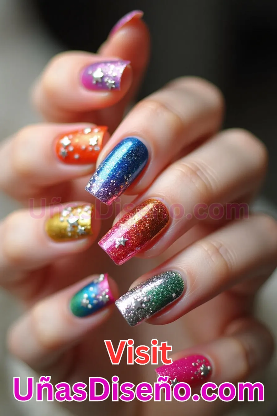 16. Consejos para fiestas - Los 20 mejores diseños de uñas con purpurina para lucir un look deslumbrante (9).jpeg