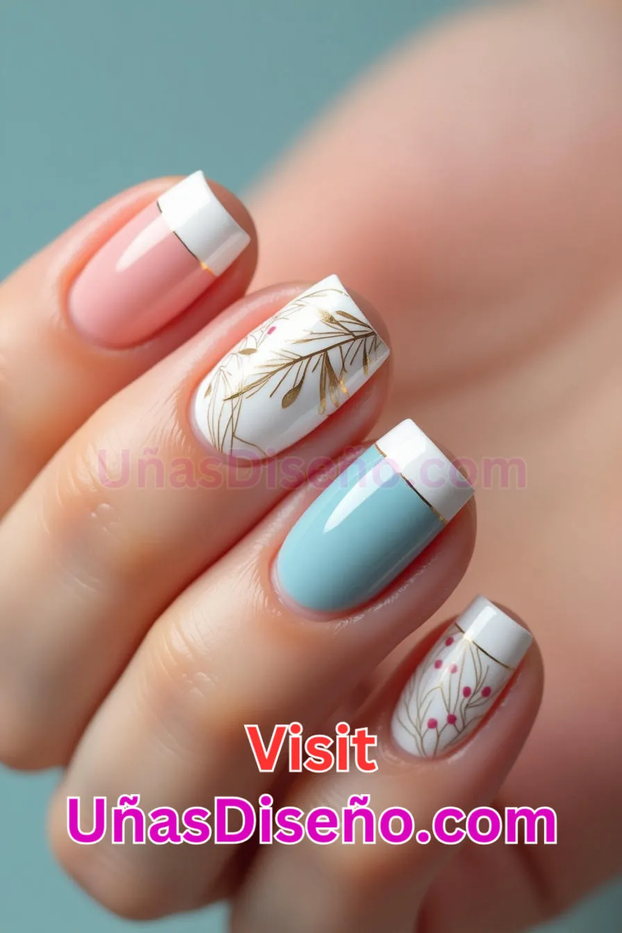 16. Diseño sencillo de uñas acrílicas Los mejores diseños de uñas de acrílico Ideas modernas y únicas para cada ocasión 4.jpeg