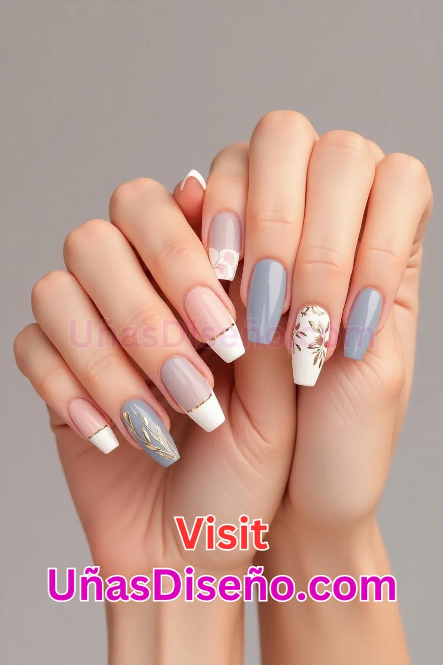 16. Diseño sencillo de uñas acrílicas Los mejores diseños de uñas de acrílico Ideas modernas y únicas para cada ocasión 7.jpeg