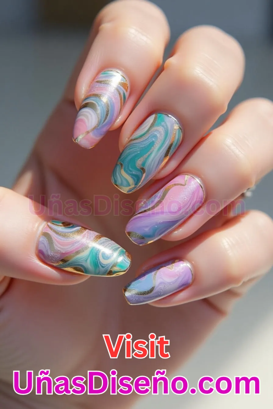16. Remolinos Abstractos - Brilla como nunca 25 diseños de esmaltes de gel, gelish y gel para uñas que tienes que probar (1).jpeg