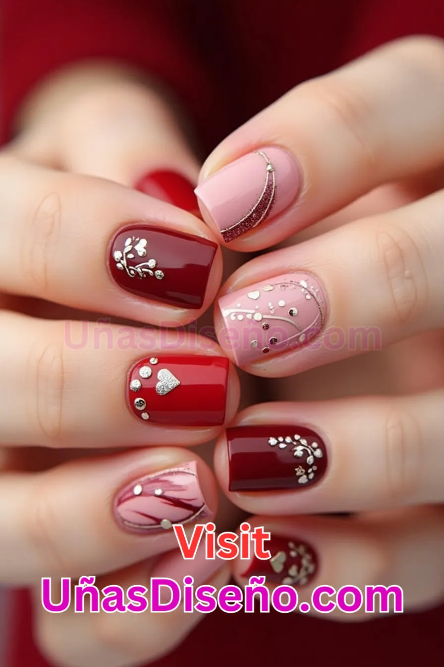 17 Diseño de uñas de San Valentín Los 25 Mejores Diseños de Uñas Para Principiantes 2.jpeg