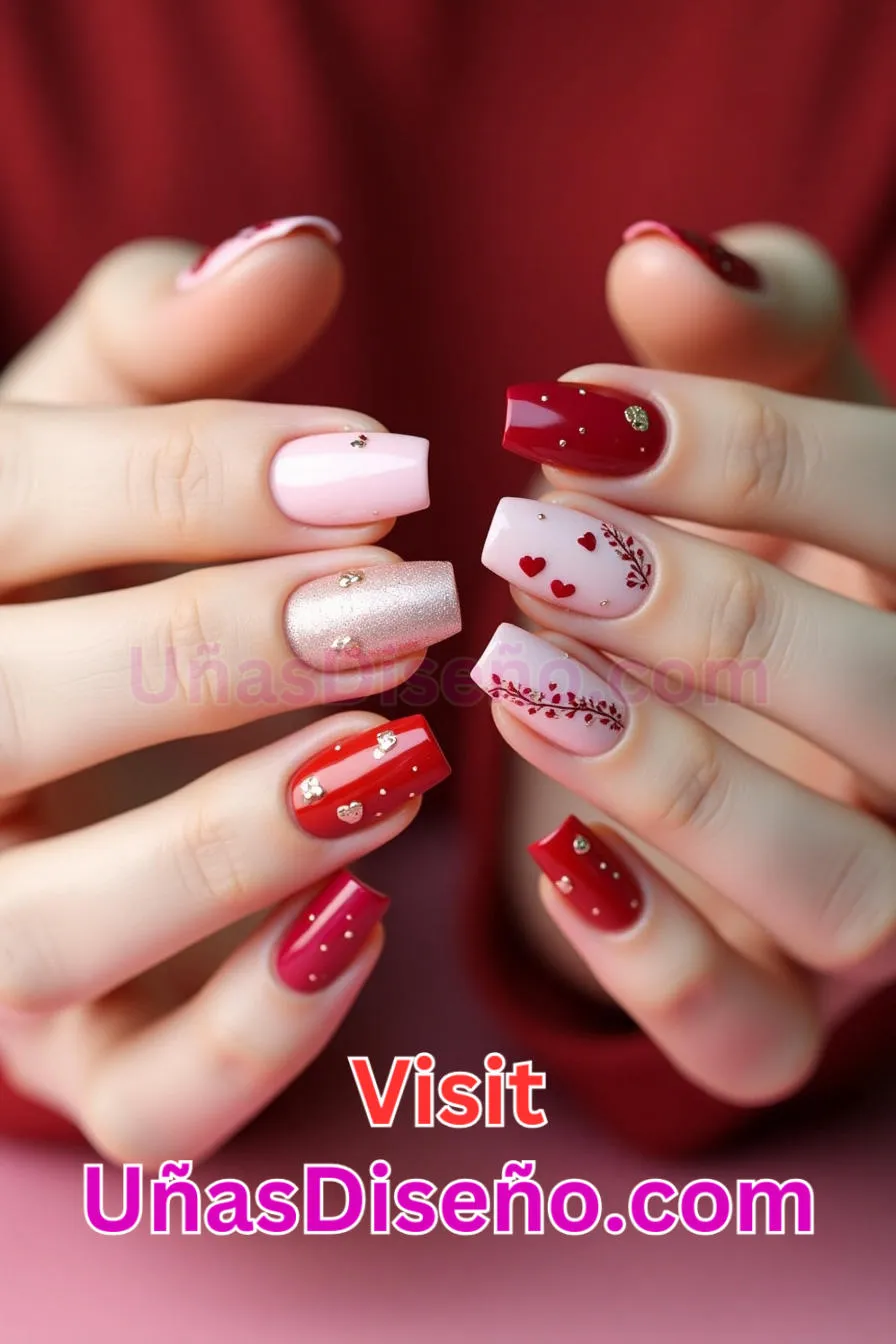 17 Diseño de uñas de San Valentín Los 25 Mejores Diseños de Uñas Para Principiantes 4.jpeg