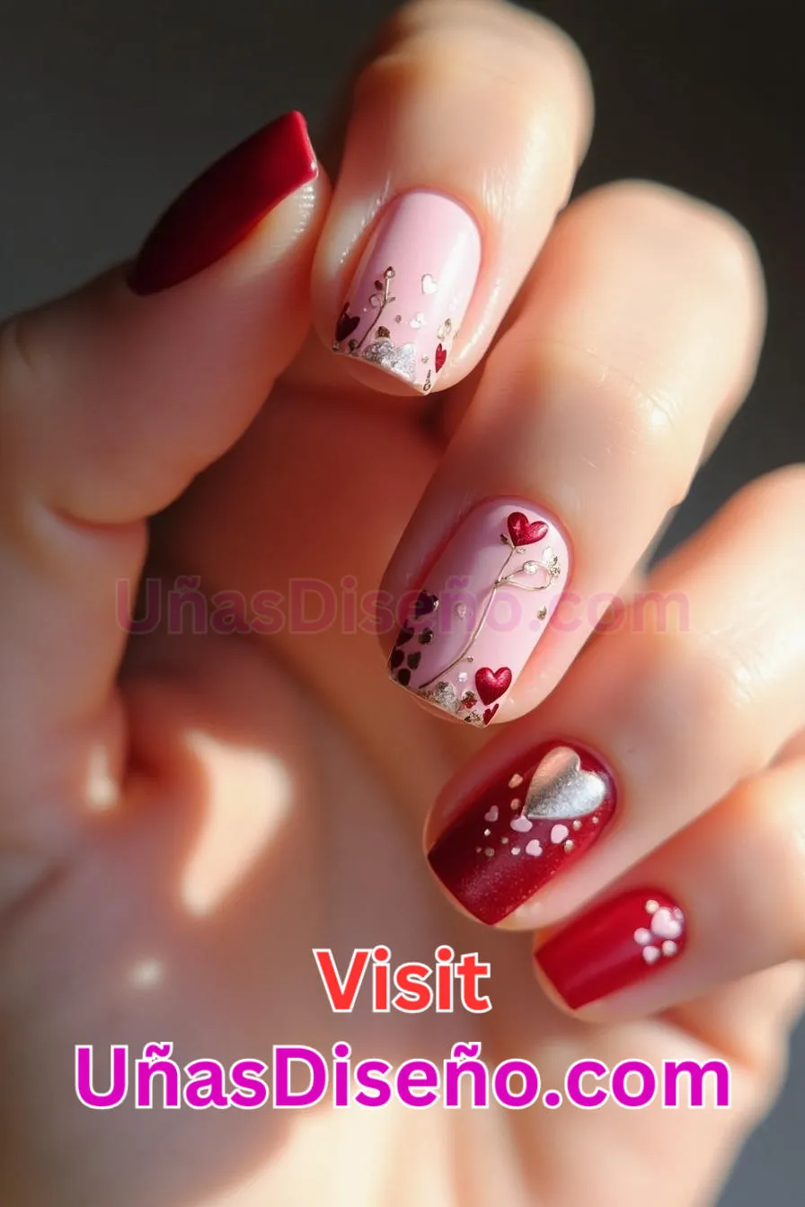 17 Diseño de uñas de San Valentín Los 25 Mejores Diseños de Uñas Para Principiantes 7.jpeg